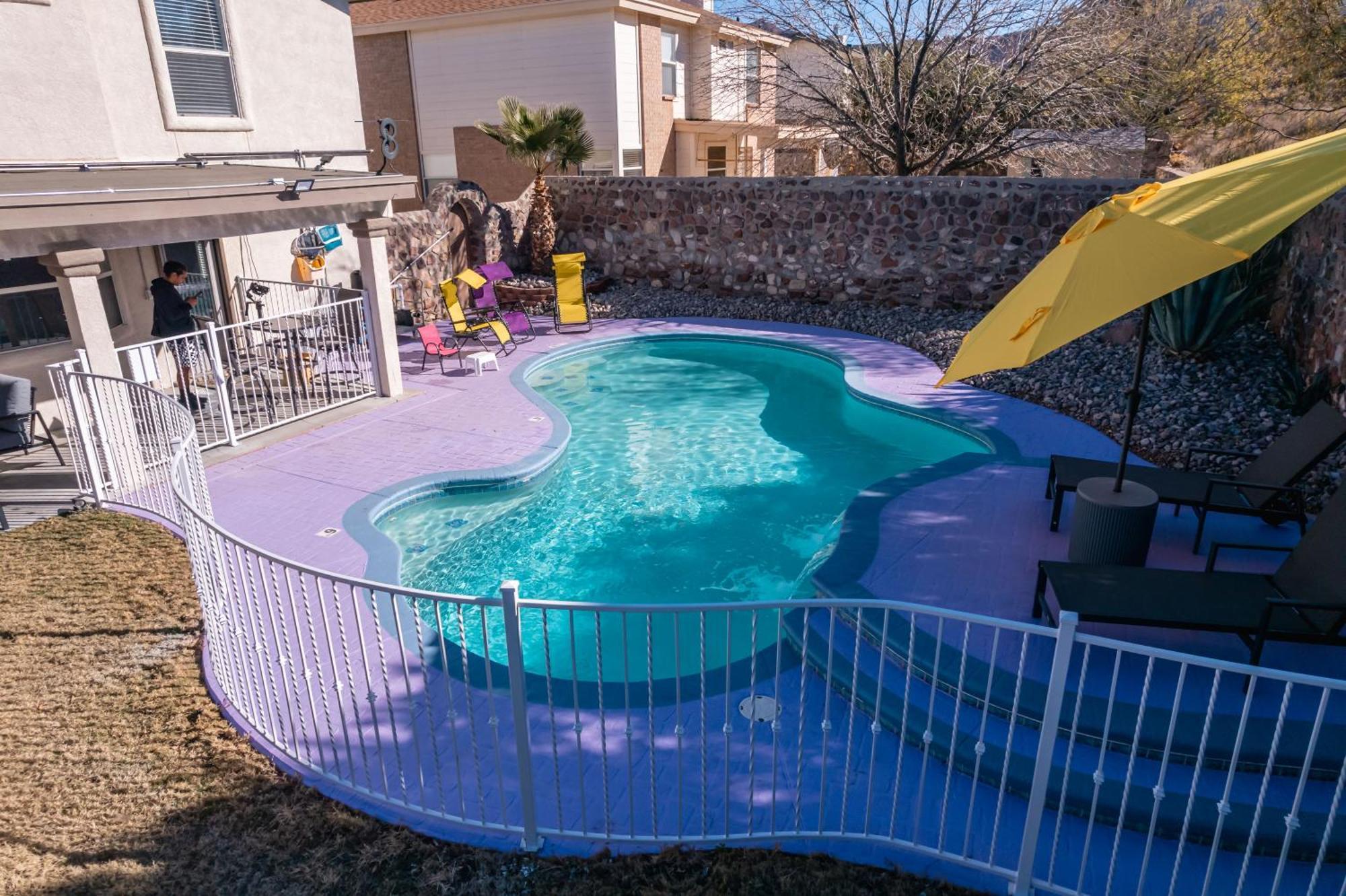 Franklin Luxe Oasis Villa El Paso Buitenkant foto